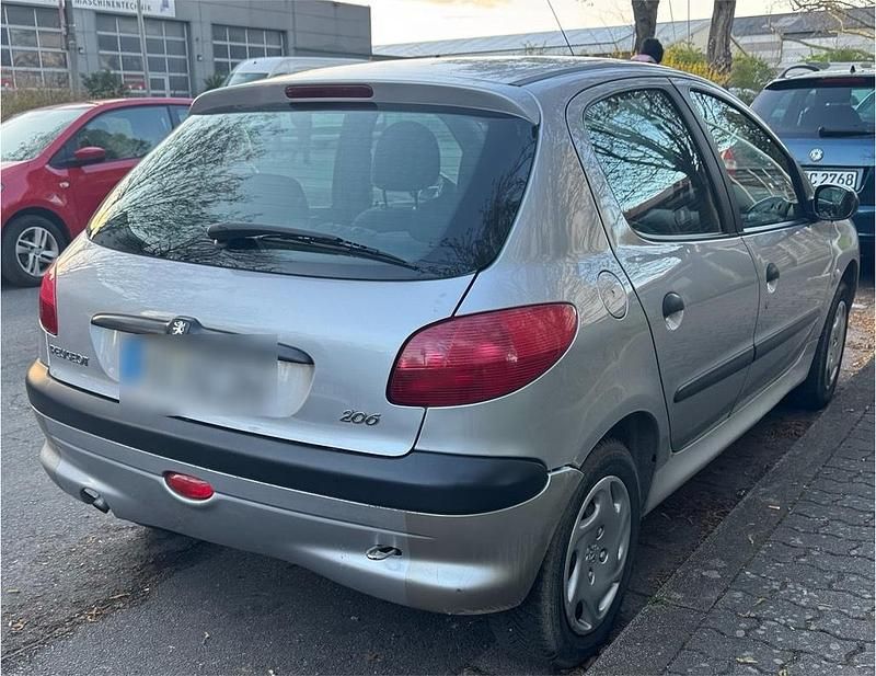 Gebraucht Peugeot 206 75 PS (55 kW) 2000 Grau Kleinwagen