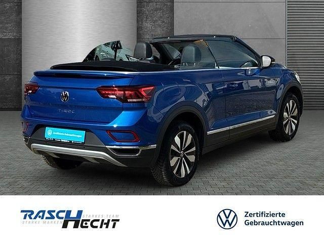 Gebraucht VW T-Roc Cabriolet Goal 150 PS (110 kW) 2025 Ravennablau metallic Cabrio