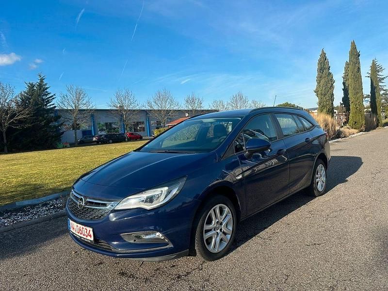 Gebraucht Opel Astra Edition 110 PS (80 kW) 2019 Blau Kombi