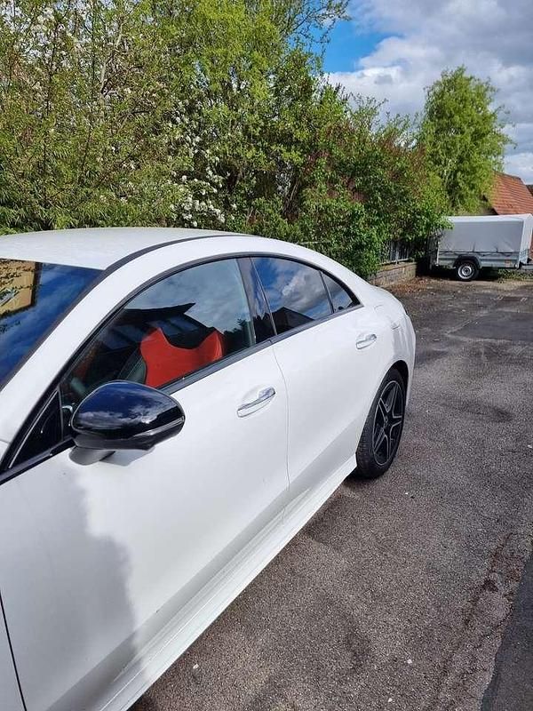 Neu Mercedes CLA200 AMG 163 PS (119 kW) 2025 Weiß Coupé