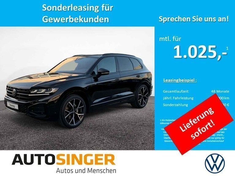 Siliziumgrau metallic Neu 2025 VW Touareg R-line SUV | 109.580 € - Bild 1/4
