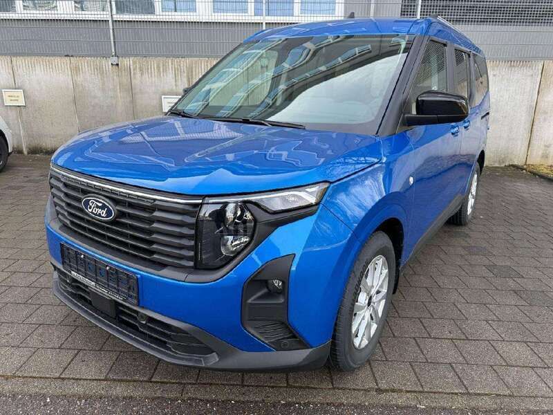 Dynamicblau metallic Neu 2024 Ford Tourneo Courier Titanium Van / Kleinbus | 26.490 € (Fairer Preis) - Bild 1/4