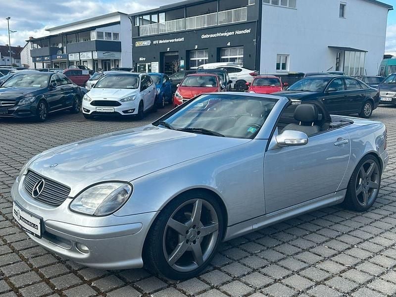 Gebraucht Mercedes SLK200 AMG 163 PS (119 kW) 2000 Silber Cabrio