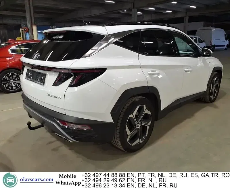 Gebraucht Hyundai Tucson 136 PS (100 kW) 2022 Weiß SUV