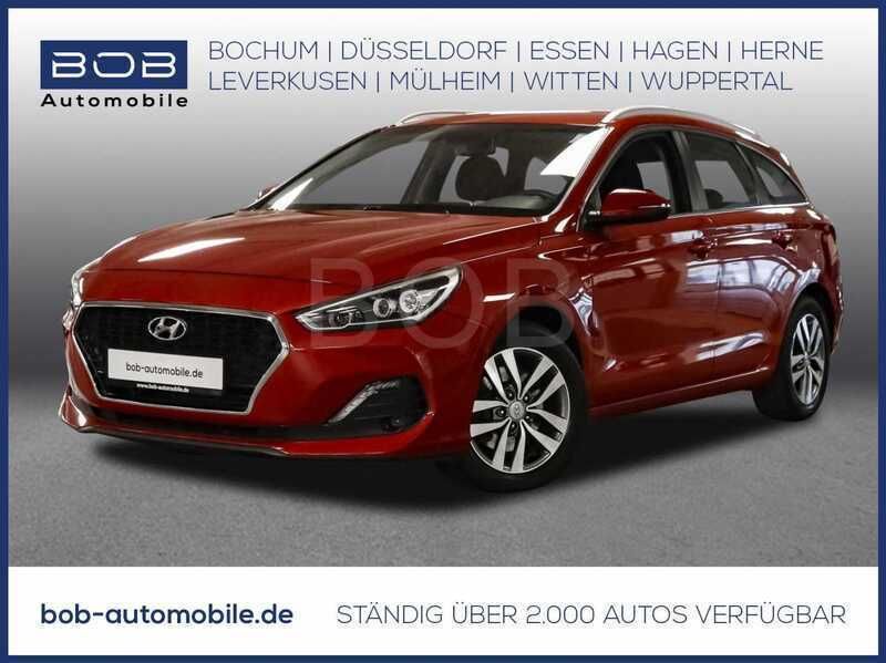 Fiery red (dunkelrot) (rot) Gebraucht 2020 Hyundai i30 Trend Kombi | 16.990 € (Superpreis) - Bild 1/3