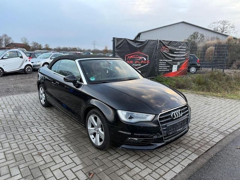 Schwarz Gebraucht 2014 Audi A3 Cabriolet Ambition Cabrio | 10.490 € (Superpreis) - Bild 1/4