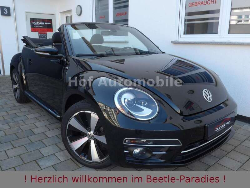 Schwarz Gebraucht 2017 VW Beetle Sound Cabrio | 22.480 € (Teuer) - Bild 1/3