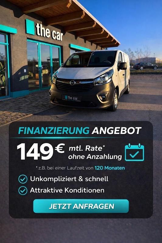 Gebraucht Opel Vivaro 120 PS (88 kW) 2018 Weiß Van / Kleinbus