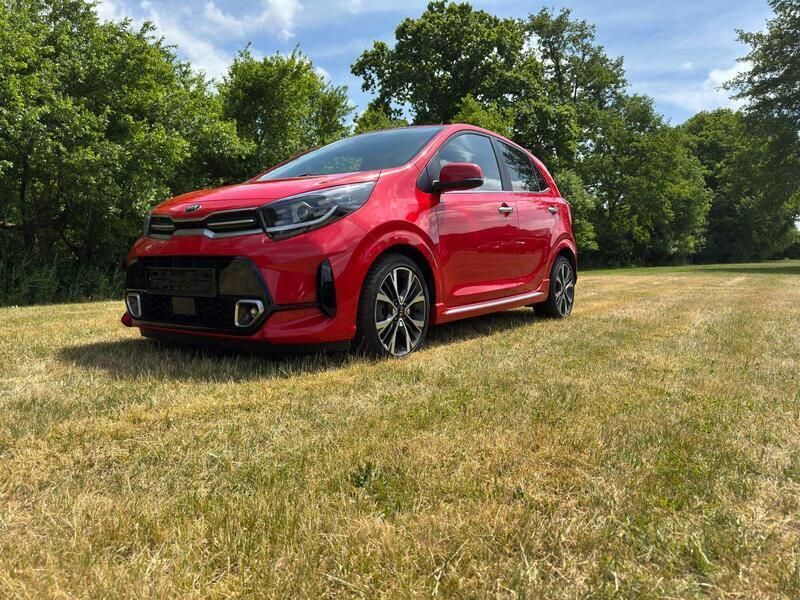 Rot Gebraucht 2022 Kia Picanto GT-Line Kleinwagen | 16.000 € - Bild 1/4