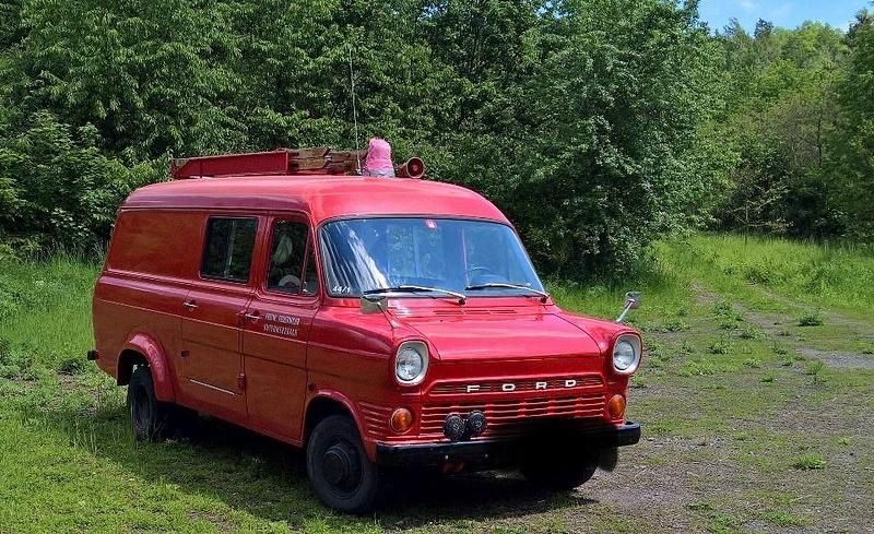 Usata Ford Transit 65 CV (47 kW) 1970 Rosso Berlina