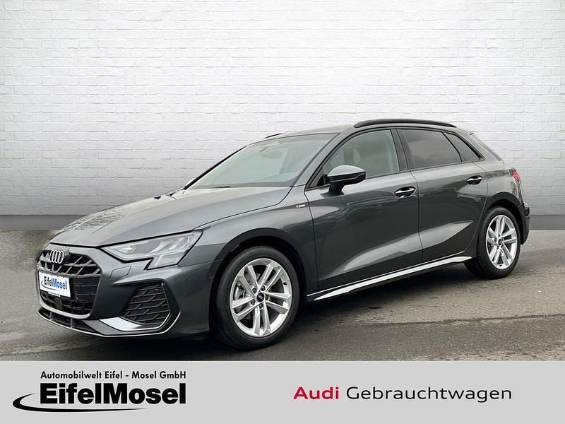 Grau Neu 2025 Audi A3 S-Line Limousine | 33.790 € (Superpreis) - Bild 1/4