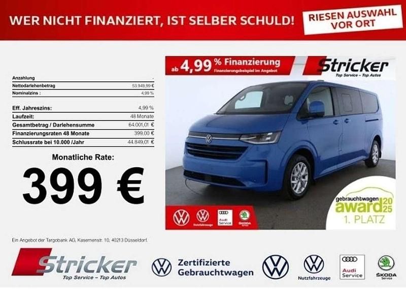Blau Gebraucht 2025 VW Caravelle Style Van / Kleinbus | 53.949 € - Bild 1/3