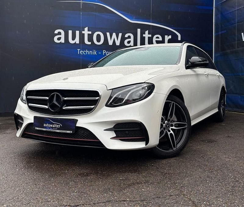 Gebraucht Mercedes E220 AMG line 194 PS (142 kW) 2018 Weiß Kombi
