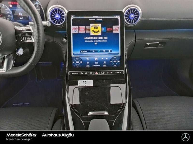 Gebraucht Mercedes SL43 AMG AMG 381 PS (280 kW) 2023 Lack spektralblau (metallic) Cabrio