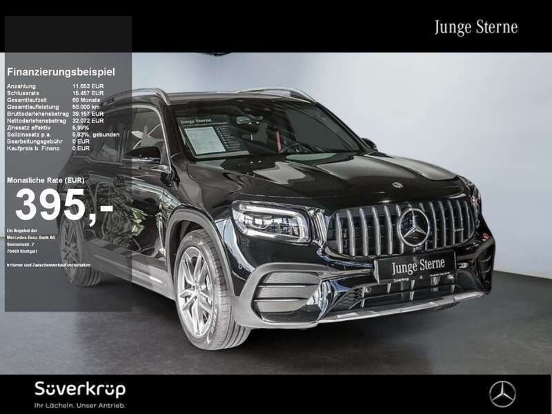 Schwarz Gebraucht 2020 Mercedes GLB35 AMG SUV | 43.725 € (Fairer Preis) - Bild 1/2