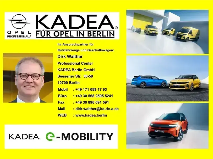 Neu Opel Combo Basis 131 PS (96 kW) 2026 Schwarz Van / Kleinbus