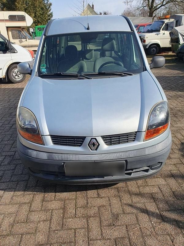 Gebraucht Renault Kangoo 75 PS (55 kW) 2004 Silber Van / Kleinbus