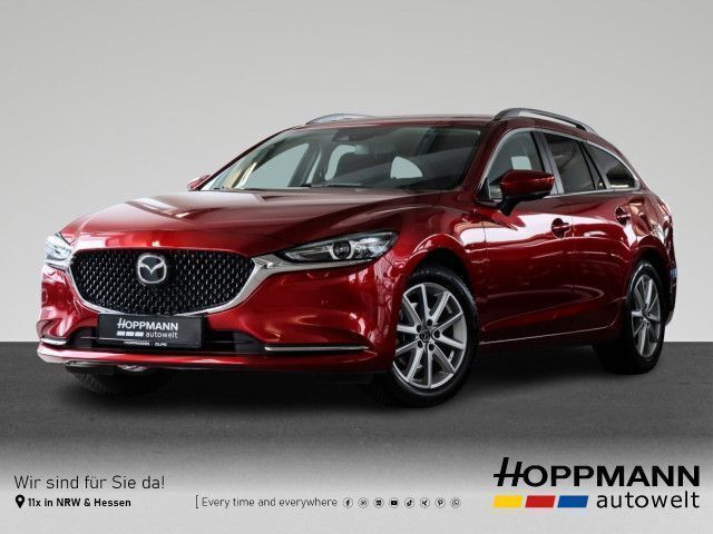 Soul red chrystal Gebraucht 2020 Mazda 6 Exclusive-Line Kombi | 23.980 € (Fairer Preis) - Bild 1/4
