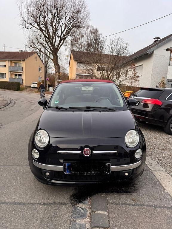 Schwarz Gebraucht 2010 Fiat 500C Pop Cabrio | 4.950 € (Fairer Preis) - Bild 1/4