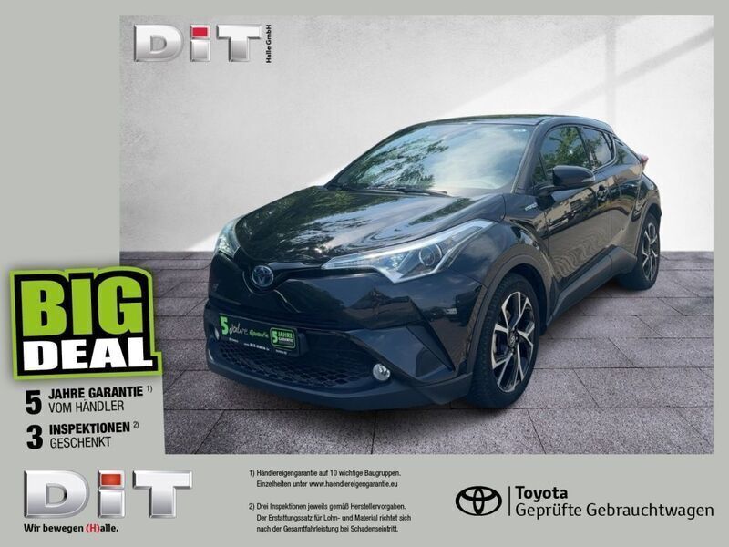 Mysticschwarz mica Gebraucht 2019 Toyota C-HR Club SUV | 18.990 € (Guter Preis) - Bild 1/4