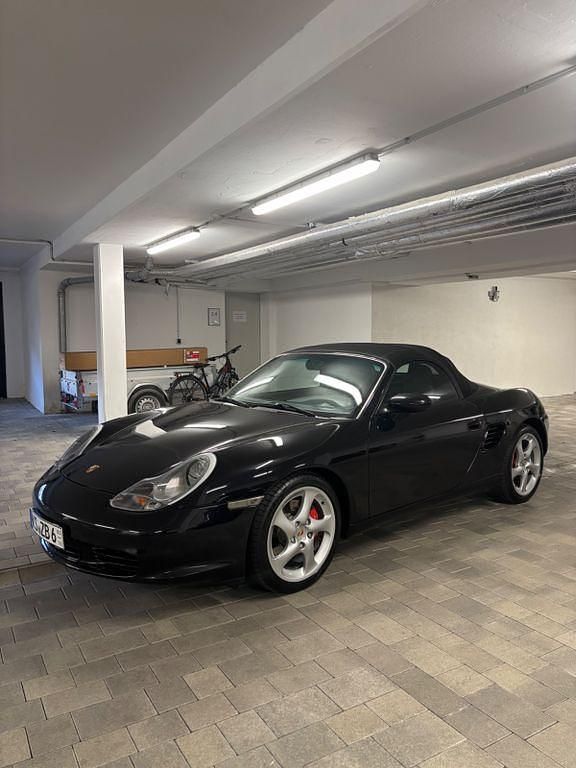 Schwarz Gebraucht 2003 Porsche Boxster S Cabrio | 24.000 € (Teuer) - Bild 1/4