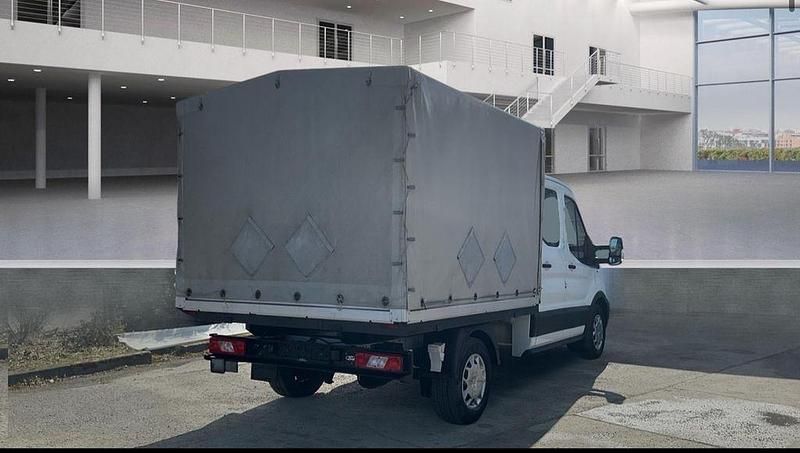 Second-hand Ford Transit 131 CP (96 kW) 2021 Alb Monovolum