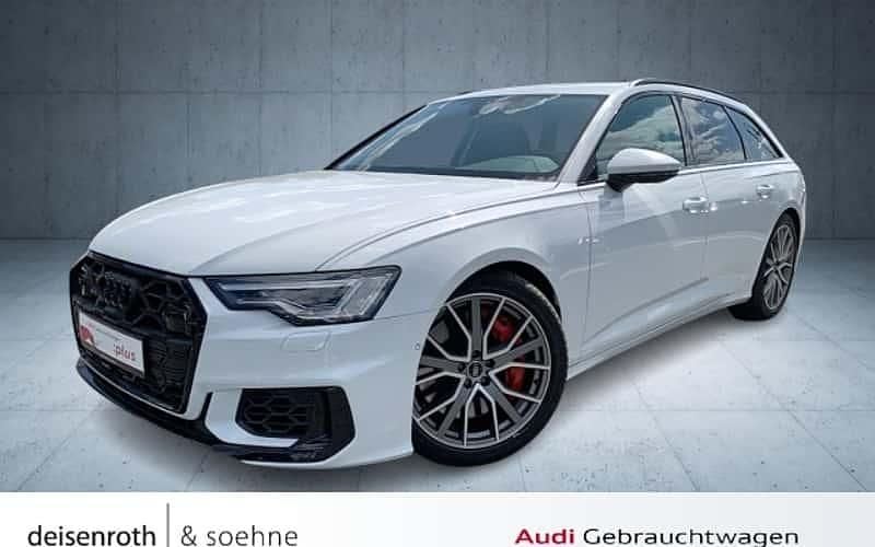 Weiss Gebraucht 2024 Audi S6 Ambiente Kombi | 64.955 € (Superpreis) - Bild 1/4