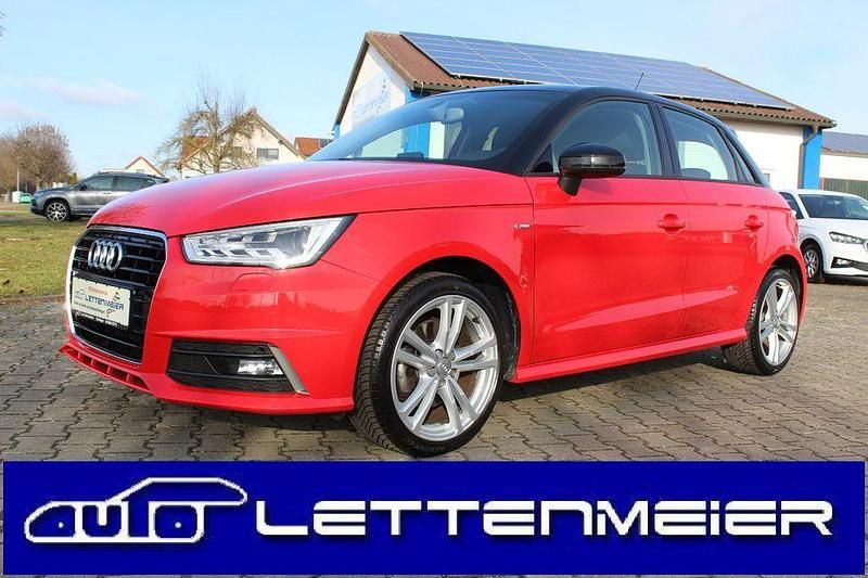 Rot Gebraucht 2017 Audi A1 Sportback S-Line Kleinwagen | 15.390 € (Fairer Preis) - Bild 1/4