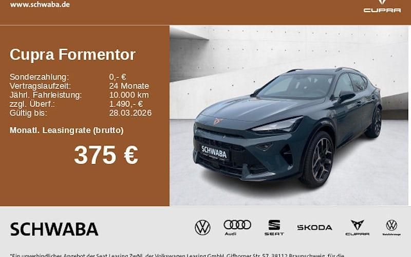 Neu Cupra Formentor VZ 265 PS (194 kW) 2025 Blau SUV