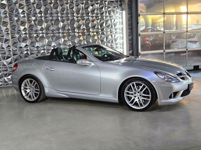 Gebraucht Mercedes SLK200 Sport 163 PS (119 kW) 2007 Silber Cabrio