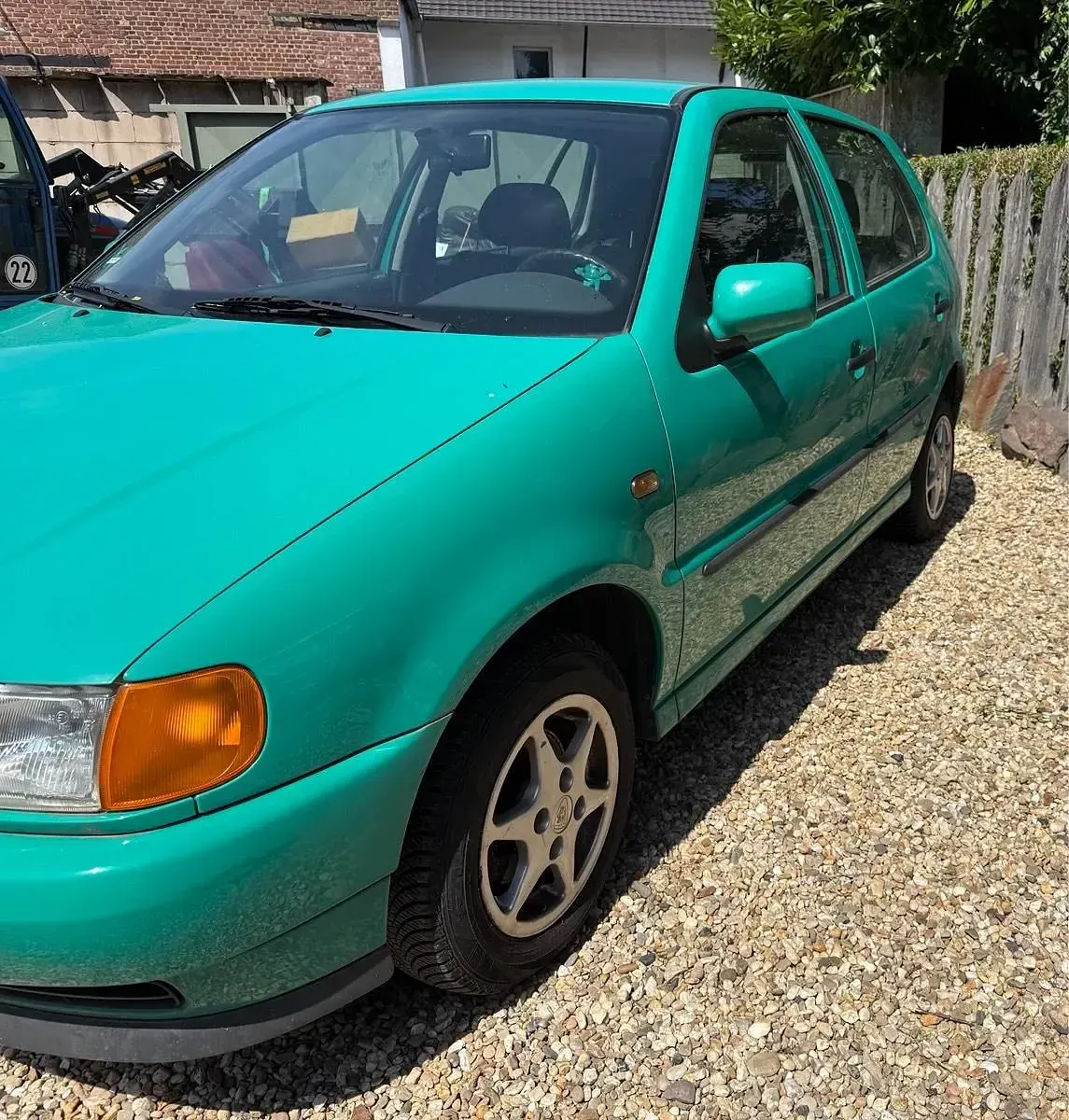 Gebraucht VW Polo 50 PS (36 kW) 1999 Grün Kleinwagen