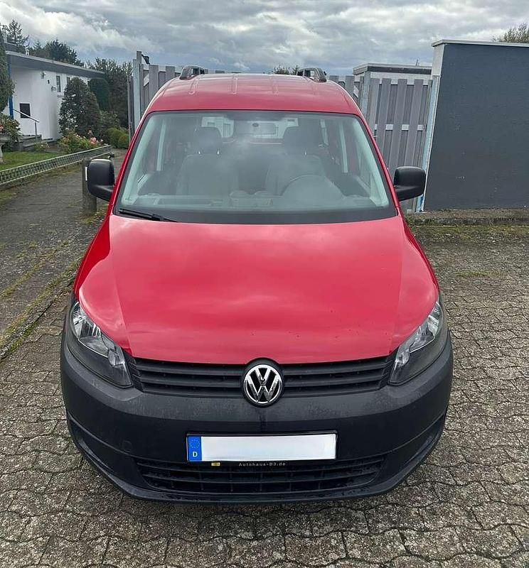 Rot Gebraucht 2014 VW Caddy Van / Kleinbus | 6.499 € (Superpreis) - Bild 1/4