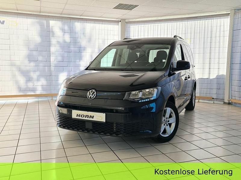 Gebraucht VW Caddy 122 PS (89 kW) 2022 Schwarz Van / Kleinbus