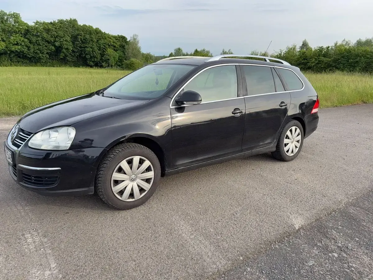 Gebraucht VW Golf VI Comfortline 140 PS (102 kW) 2008 Schwarz Kleinwagen
