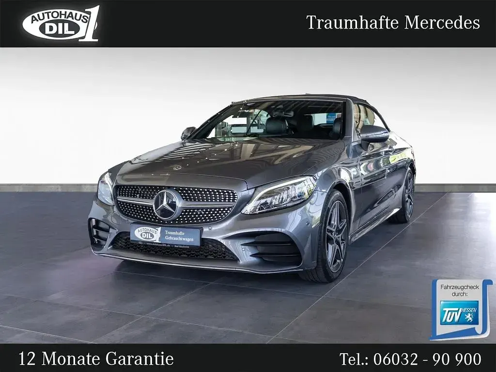 Gebraucht Mercedes C200 AMG 184 PS (135 kW) 2019 Grau Cabrio