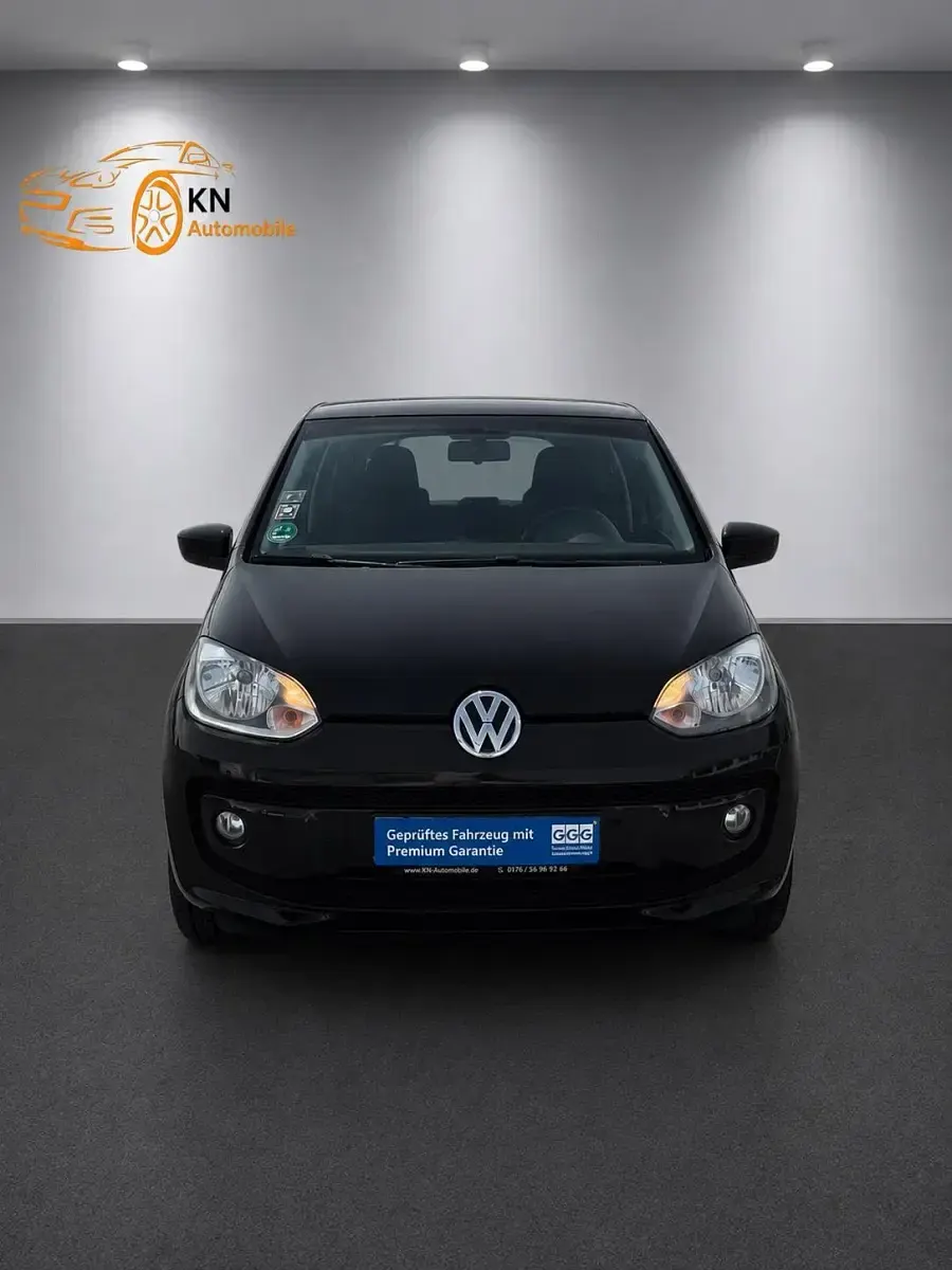 Gebraucht VW up! 60 PS (44 kW) 2012 Schwarz Kleinwagen