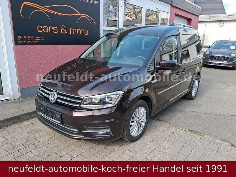 Gebraucht VW Caddy Highline 150 PS (110 kW) 2018 Schwarz Van / Kleinbus