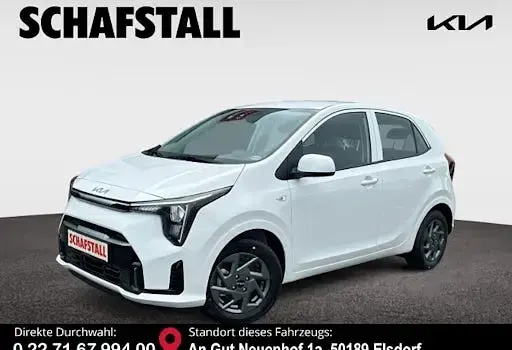 Uusi Kia Picanto Vision 68 HP (50 kW) 2025 Valkoinen Viistoperä