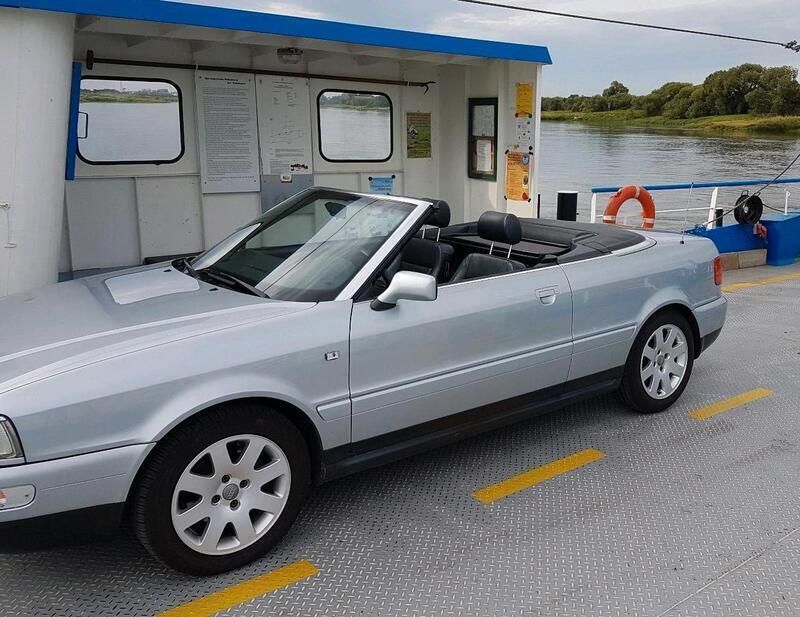 Silber Gebraucht 1999 Audi Cabriolet Comfort Cabrio | 12.500 € (Fairer Preis) - Bild 1/4