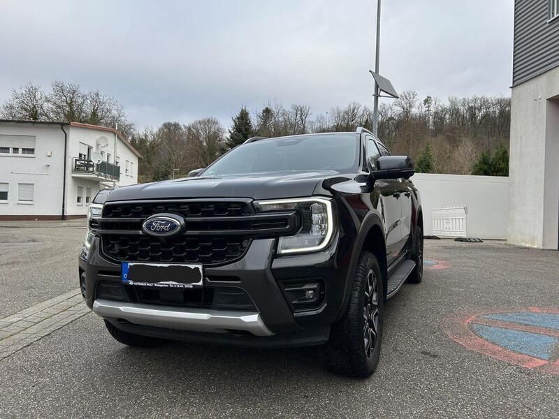 Schwarz Gebraucht 2023 Ford Ranger Wildtrack Abholung | 49.950 € (Superpreis) - Bild 1/4