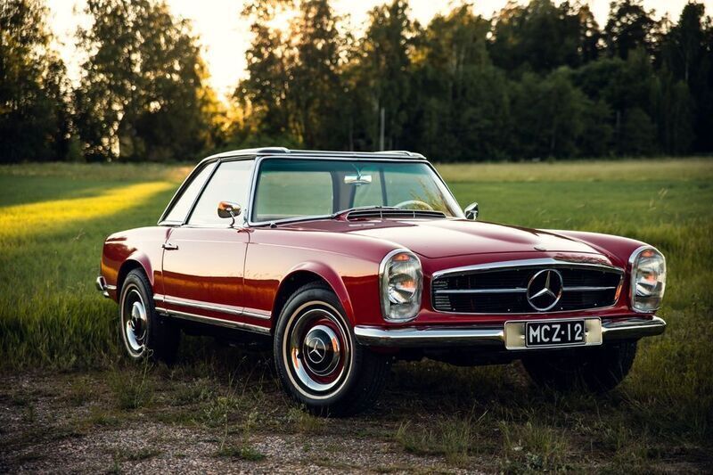 Rot Gebraucht 1964 Mercedes W113 Cabrio | 115.000 € - Bild 1/4