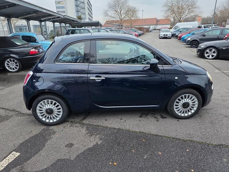 Gebraucht Fiat 500 Lounge 69 PS (50 kW) 2011 Blu lancia/suggestivo/fontana Kleinwagen