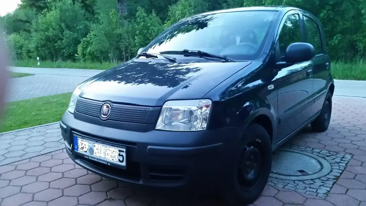 Gebraucht Fiat Panda 69 PS (50 kW) 2011 Blau Kleinwagen