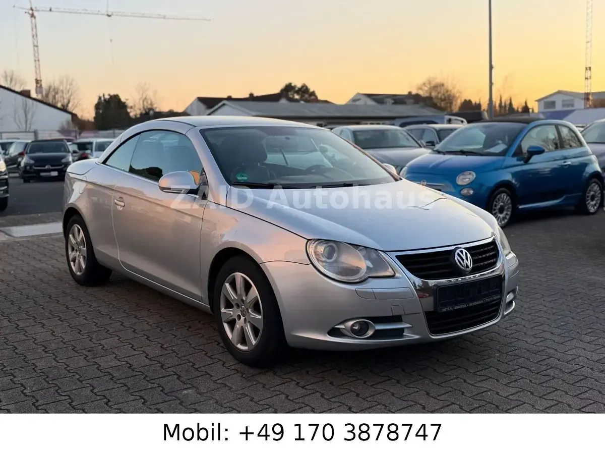 Używany VW Eos 150 KM (110 kW) 2007 Srebrny Kabriolet