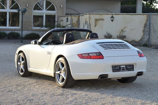 Gebraucht Porsche 911 Chrono 442 PS (325 kW) 2008 Weiß Cabrio