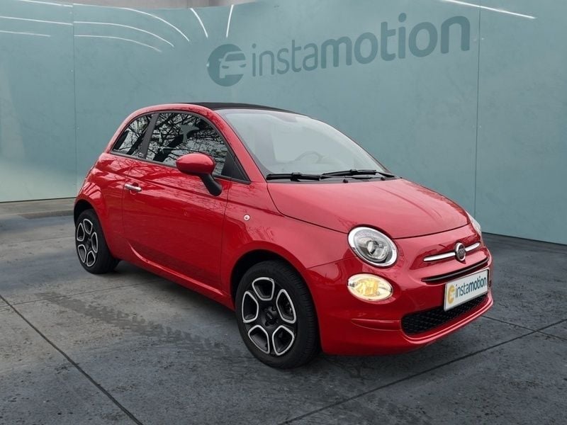 Rot Gebraucht 2023 Fiat 500C Cabrio | 14.390 € - Bild 1/3
