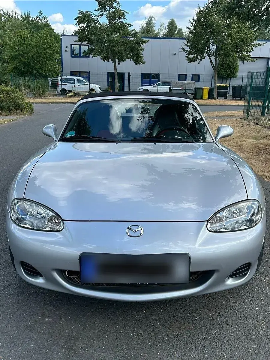 Gebraucht Mazda MX5 110 PS (80 kW) 2004 Silber Cabrio