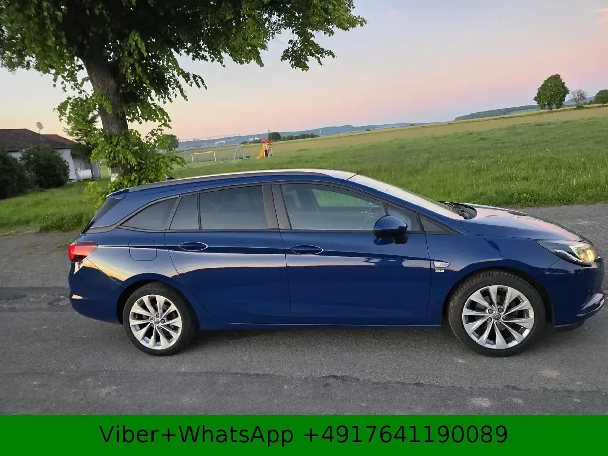 Używany Opel Astra 110 KM (80 kW) 2019 Niebieski Kombi