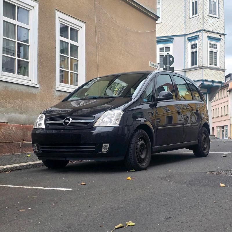 Gebraucht Opel Meriva 105 PS (77 kW) 2003 Schwarz Van / Kleinbus