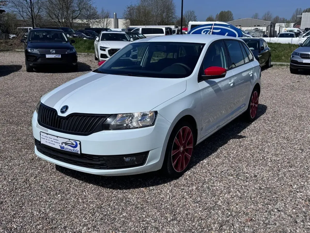 Second-hand Skoda Rapid 110 CP (80 kW) 2017 Alb Hatchback